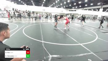 137 lbs Consi Of 8 #2 - Kolby Nix, Juggernaut WC vs Ethan Gonzalez, Central Coast Most Wanted