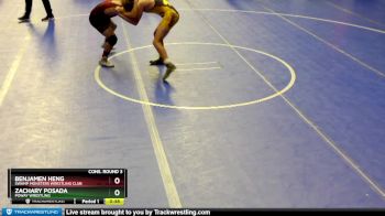 138 lbs Cons. Round 3 - Benjamen Heng, Swamp Monsters Wrestling Club vs Zachary Posada, Poway Wrestling