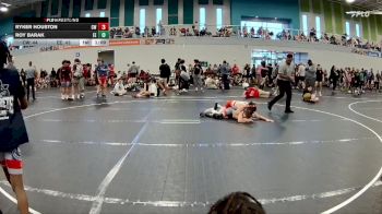 120 lbs Round 3 (4 Team) - Ryker Houston, Creeks Wrestling vs Roy Barak, Eagle Empire