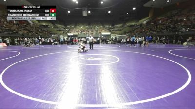 122 lbs Consi Of 8 #2 - Jonathan Jasso, Tulare Union vs Francisco Hernandez, Bullard