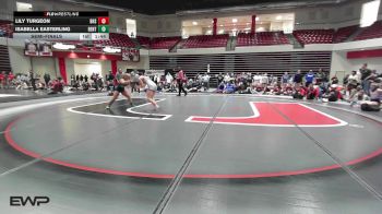 120 lbs Semifinal - Lily Turgeon, Bixby Girls HS vs Isabella Easterling, Bentonville West Girls