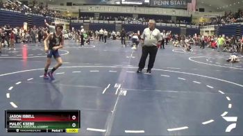 85 lbs Semifinal - Jason Isbell, Towanda vs Malec Ksebe, McDonald Wrestling Academy