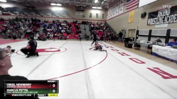 74 lbs Round 1 - Virgil Newberry, Cashmere Wrestling Club vs Marcus Pettis, Team Aggression Wrestling Club