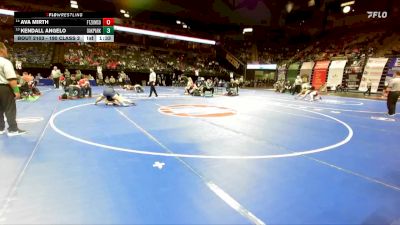 190 Class 2 lbs Champ. Round 1 - Kendall Angelo, Oak Park vs Ava Mirth, Ft. Zumwalt South