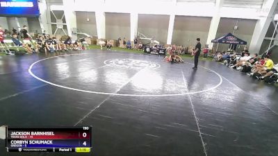 190 lbs Semis & 1st Wrestleback (8 Team) - Jackson Barnhisel, Texas Gold vs Corbyn Schumack, Oregon