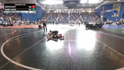 126 lbs Champ. Round 2 - Danny Gatto, Stafford vs Sean Elliott, Howell