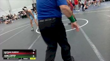 150 lbs Placement (4 Team) - Nathan Murphy, TSB vs Gabe Cortes, Team Shutt GT