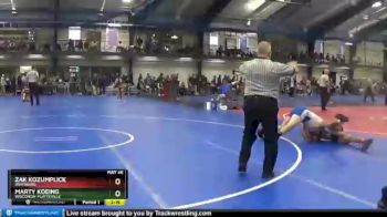 165 lbs Cons. Round 3 - Zak Kozumplick, Wartburg vs Marty Koeing, Wisconsin-Platteville