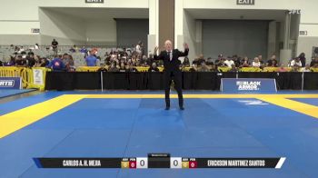 Erickson Martinez Santos vs Carlos A. H. Mejia 2025 World Master IBJJF Jiu-Jitsu Championship