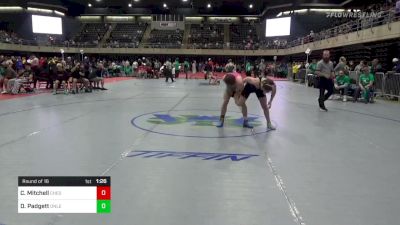 120 lbs Round Of 16 - Clay Mitchell, Chesapeake vs Dylan Padgett, Onley