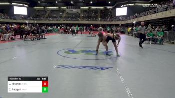 120 lbs Round Of 16 - Clay Mitchell, Chesapeake vs Dylan Padgett, Onley