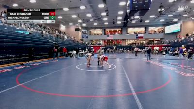 120 lbs Cons. Round 3 - Cael Brubaker, McKinney Boyd vs Michael Hulsey, Conroe Grand Oaks