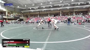 110 lbs Champ. Round 2 - Ledger Bernasek, Ironhawk vs Cannon Terry, Augusta