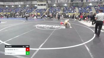 126 lbs Round Of 32 - Donald Gardner III, Wr Ac Of The Rockies vs Brady Korgan, Valley WC