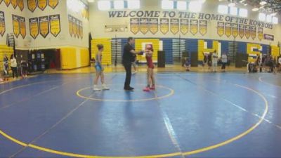 112 lbs Champ. Round 1 - Maya Alvarado, Unattached vs Disney Diaz, Kissimmee Wrestling Club