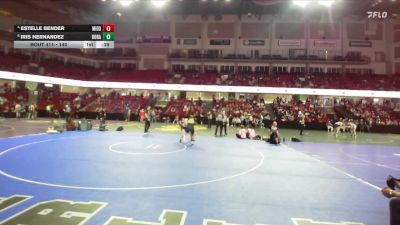 140 lbs 5th Place Match - Iris Hernandez, Borah vs Estelle Bender, Middleton