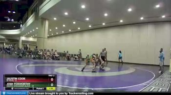 132 lbs Round 8 (10 Team) - Josh Foxworthy, Indiana Smackdown Black vs Jaustin Cook, DC Elite