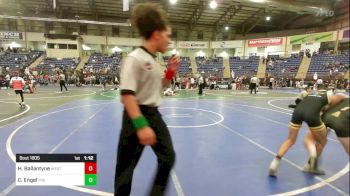 95 lbs Round Of 16 - Hayden Ballantyne, Westlake vs Cayden Engel, The Best Wrestler