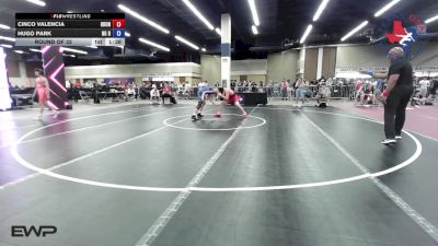 138 lbs Round Of 32 - Cinco Valencia, Bronco Wrestling Club vs Hugo Park, NG Bombers Wrestling Club