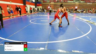 190 lbs Consolation - Uriah Delonia, Tulsa Union vs Mason Turner, Hilldale