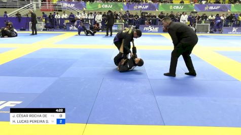 JÚLIO CÉSAR ROCHA DE OLIVEIRA vs HYAN LUCAS PEREIRA G. VASCONCELL 2024 Brasileiro Jiu-Jitsu IBJJF