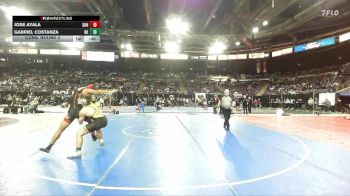 150 lbs Cons. Round 2 - Gabriel Costanza, Bishop Kelly vs Jose Ayala, Sunnyside