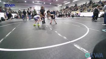 60 lbs Rr Rnd 2 - Harper Atkinson, Wyandotte Youth Wrestling vs Piper Brackett, Raw Wrestling Club