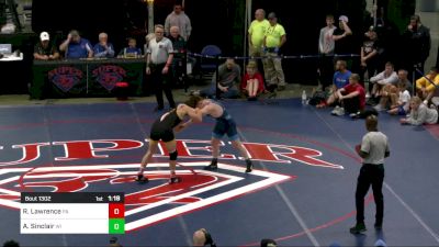 190 lbs Final - Rune Lawrence, PA vs Aeoden Sinclair, WI