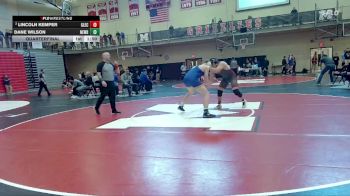 190 lbs Quarterfinal - Dane Wilson, Newberg vs Lincoln Kemper, Glencoe