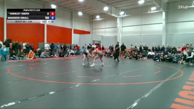 138 lbs Quarterfinal - Kinnley Smith, Indiana Tech vs Madison Small, Trine