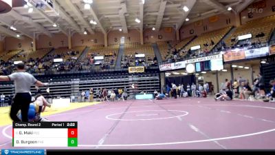 149 lbs Champ. Round 2 - Gabe Maki, Pratt Community College vs Drew Burgoon, Fort Hays State