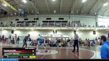 138 lbs Cons. Round 6 - Elijah Guyer, Indian Creek Wrestling Club vs Anthony Hinton, Indiana