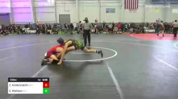 126 lbs Consi Of 32 #1 - Zethery Kinterknecht, Battleborn vs Cole Mattson, Pq Pinners