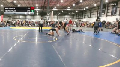 180 lbs Round 1 (6 Team) - Henry Straw, SLY FOX WRESTLING CLUB vs Miles Bruin, GRIZZLY WRESTLING CLUB