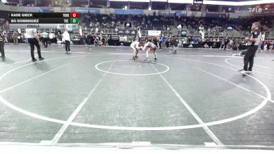 133 lbs Final - Kade Gieck, York WC vs Bo Dominguez, The Academy WC