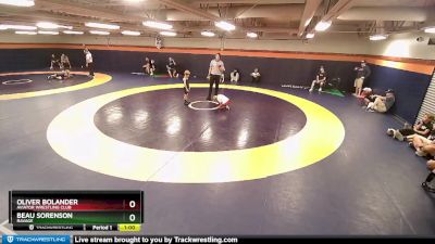 48-54 lbs Round 2 - Beau Sorenson, Ravage vs Oliver Bolander, Aviator Wrestling Club