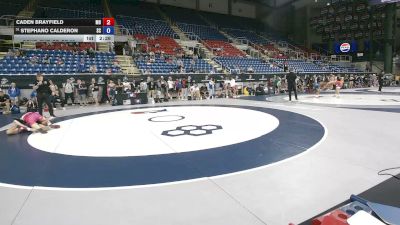 113 lbs Cons. Sub-rd Of 32 - Caden Brayfield, Missouri vs Stephano Calderon, South Carolina