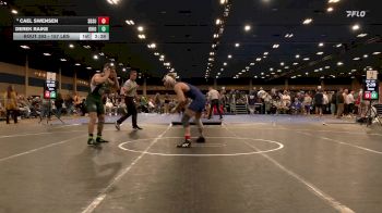 157 lbs C Of 8 #2 - Cael Swensen, South Dakota State vs Derek Raike, Ohio