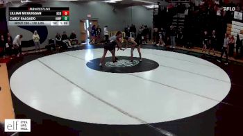 100 lbs. Champ. Round 2 - Lillian Mcguiggan, Bethalto (Civic Memorial) vs Carly Salgado, Hampshire