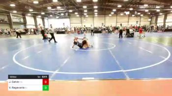 120 lbs Consi Of 32 #1 - Joseph Calvin, TN vs Vasili Ragavanis, NY