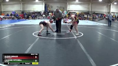 155 lbs Cons. Round 4 - Caoimhe Mitchell, Batavia vs Alexis Giraud, Big Walnut