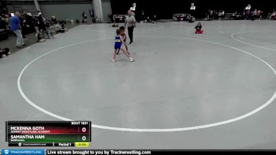 51-55 lbs Cons. Semi - McKenna Goth, Summit Wrestling Academy vs Samantha Ham, Nebraska