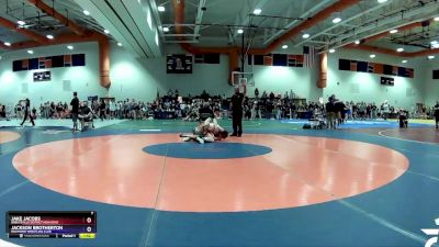 190 lbs 5th Place Match - Jake Jacobs, Brentsville District High Scho vs Jackson Brotherton, Richmond Wrestling Club