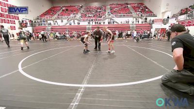 58 lbs Consi Of 8 #1 - Canaan Smith, Red Ryder Wrestling Club vs Townes Dunbar, Blanchard Youth Wrestling Club