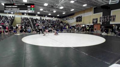 126 lbs Round Of 16 - Boone Henry, Fairfield Warde vs Tyler Tummillo, Glastonbury