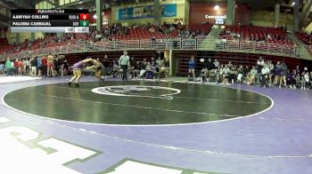 120 lbs Round 2 (6 Team) - Paloma Carbajal, Grand Island JV vs Aaniyah Collins, Papillion-La Vista South