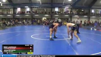 165 lbs Cons. Round 3 - Spencer Roth, Cornell College vs Reid Lawrence, Wisconsin-Eau Claire