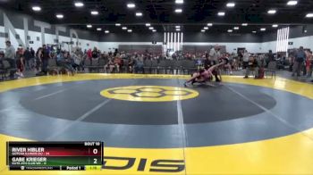 119 lbs Round 3 (8 Team) - Gabe Krieger, Elite Ath Club WE vs River Hibler, Gotcha Illinois (IL)