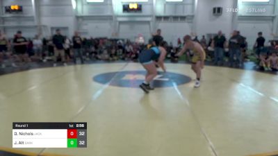 160 lbs Round 1 - Dylan Nichols, Jacket Wrestling Club vs Juliet Alt, Darkhorse