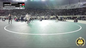 B6A-144 lbs 1st Place Match - Garrison Sartain, Edmond North vs Jake Miller, Broken Arrow